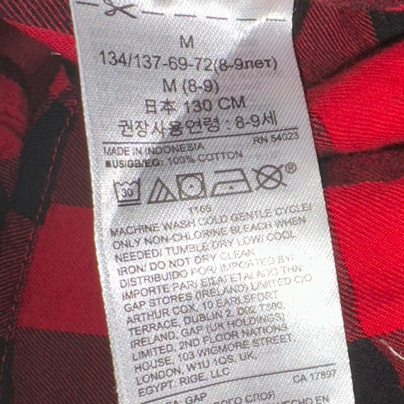 GAP Girls Buffalo Plaid Dress - Picture 5 of 5